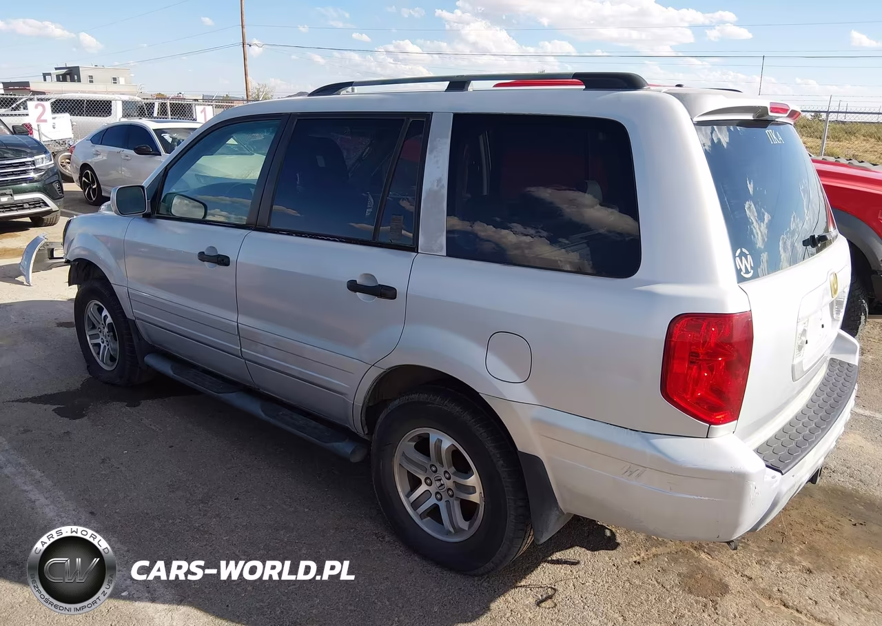2003 Honda Pilot Exl VIN:2HKYF18543H584210 - 3