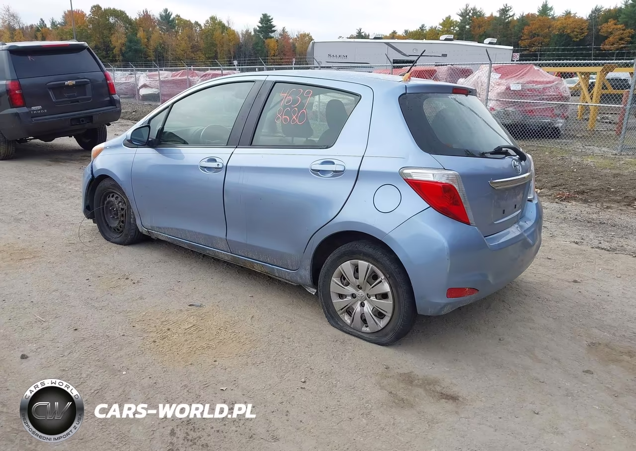 2014 Toyota Yaris Le (Tmc-Cbu Plant) VIN:JTDKTUD37ED578561 - 3