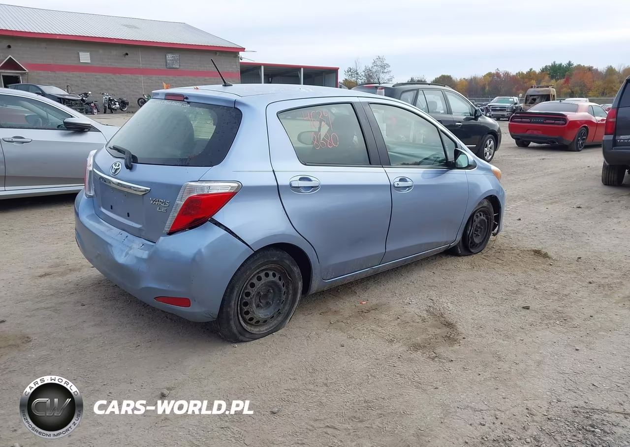 2014 Toyota Yaris Le (Tmc-Cbu Plant) VIN:JTDKTUD37ED578561 - 4
