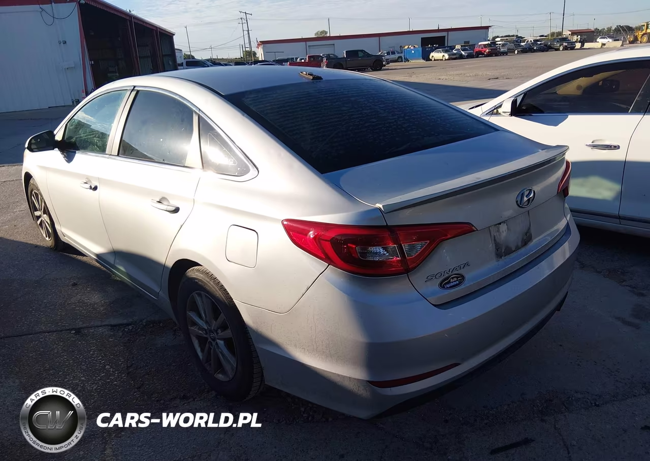 2016 Hyundai Sonata Se VIN:5NPE24AF1GH318524 - 3