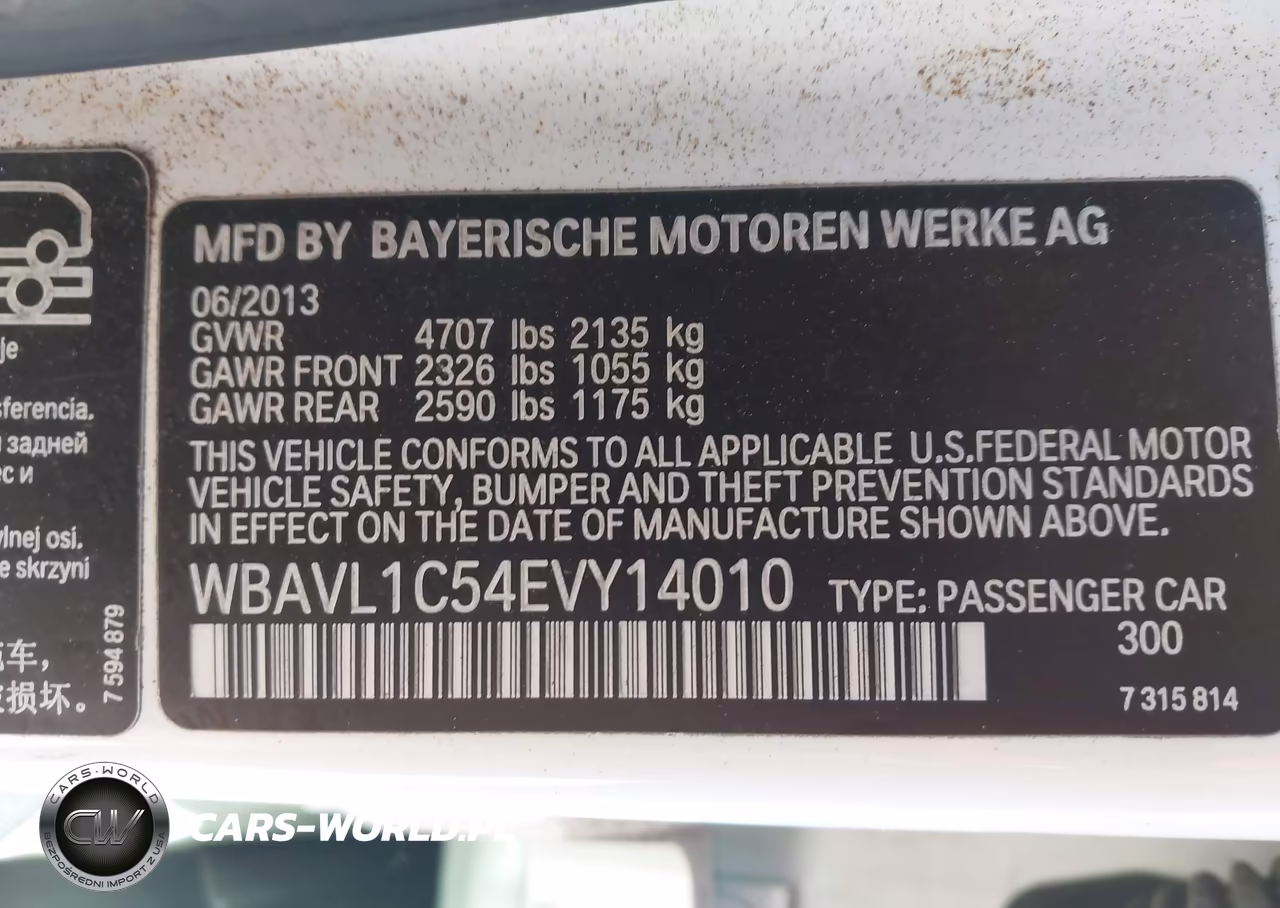 2014 BMW X1 xDrive28I VIN:WBAVL1C54EVY14010 - 9