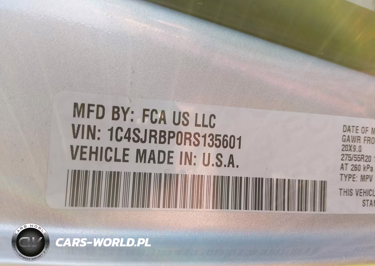 2024 Jeep Wagoneer L Series Ii 4X2 VIN:1C4SJRBP0RS135601 - 9