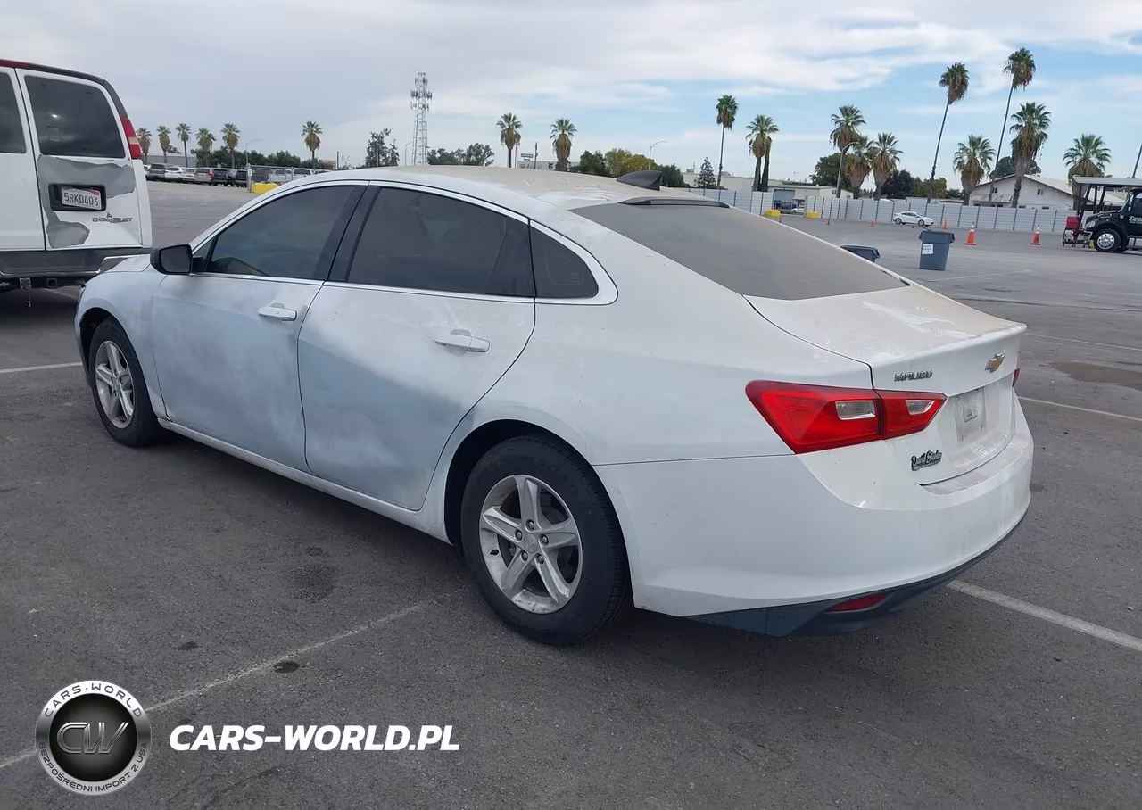 2021 Chevrolet Malibu Fwd Ls VIN:1G1ZB5ST1MF037687 - 3