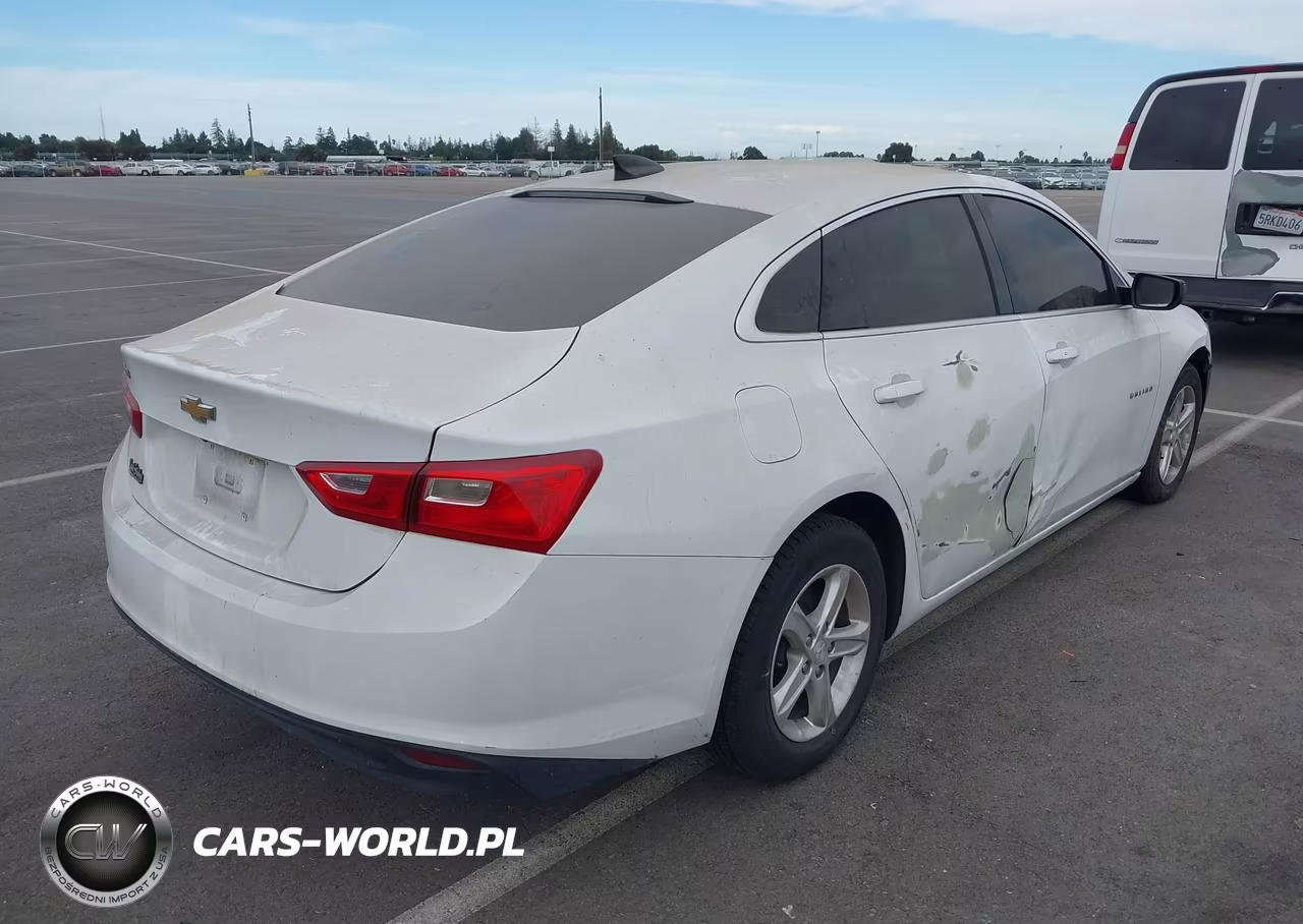 2021 Chevrolet Malibu Fwd Ls VIN:1G1ZB5ST1MF037687 - 4