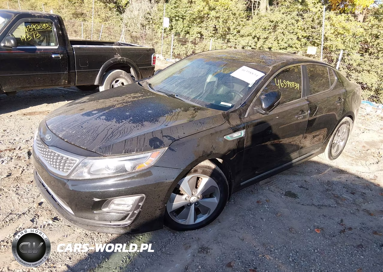 2014 Kia Optima Hybrid Ex VIN:KNAGN4AD9E5076008 - 2
