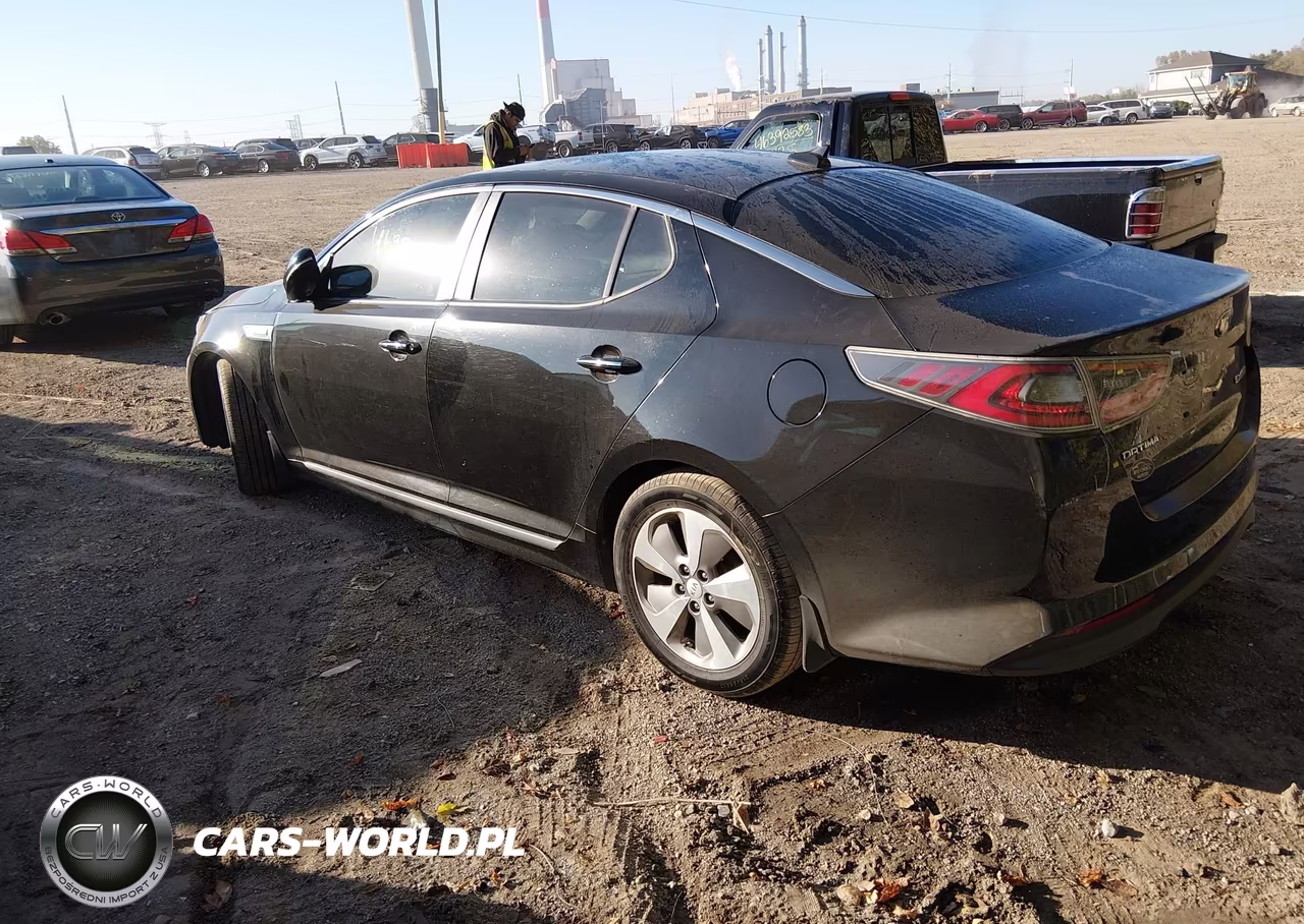 2014 Kia Optima Hybrid Ex VIN:KNAGN4AD9E5076008 - 3