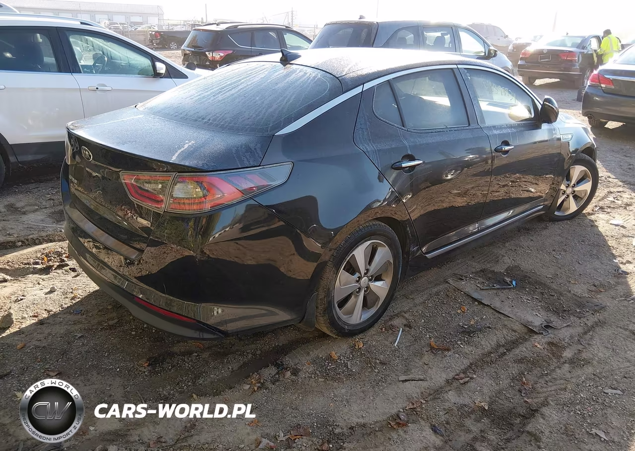 2014 Kia Optima Hybrid Ex VIN:KNAGN4AD9E5076008 - 4