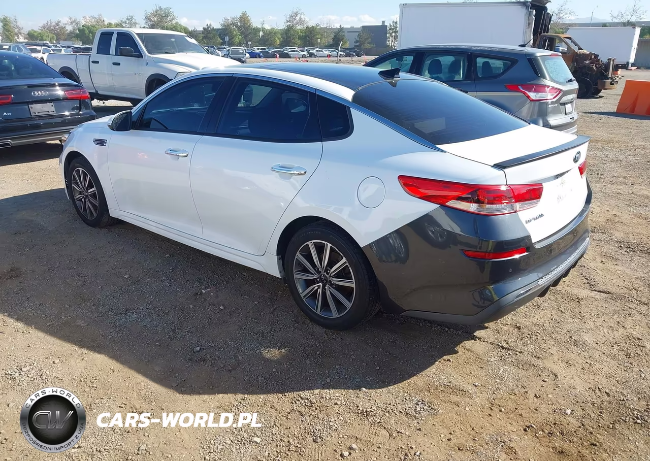 2019 Kia Optima Lx VIN:5XXGT4L38KG296941 - 3