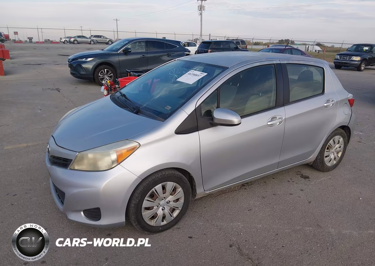 2012 Toyota Yaris Le VIN:JTDKTUD38CD531195 - 2