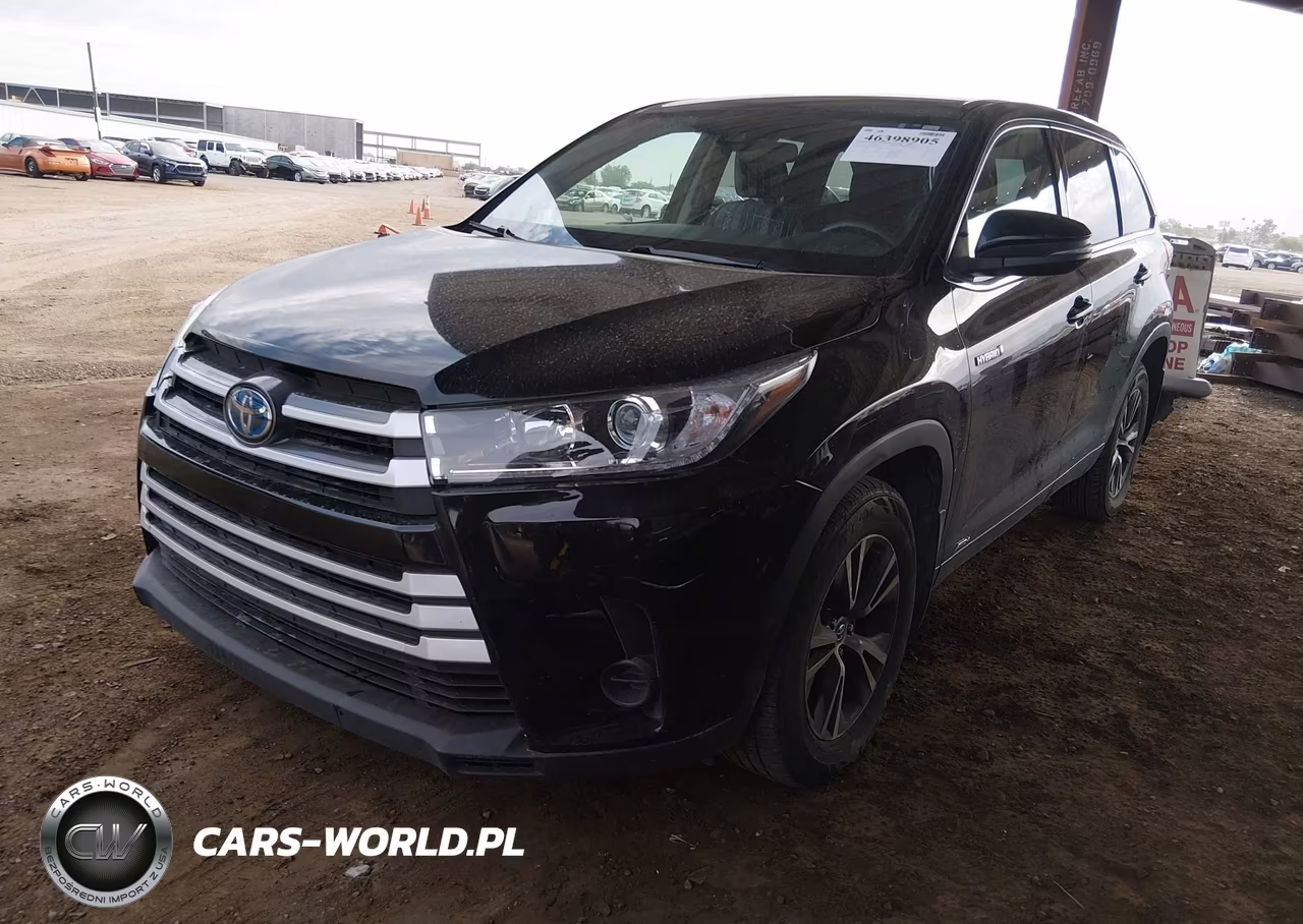 2018 Toyota Highlander Hybrid Le VIN:5TDBGRFH7JS039026 - 2
