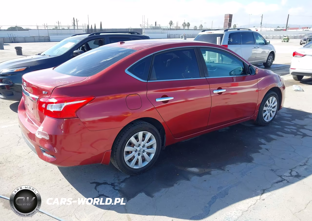 2017 Nissan Sentra Sv VIN:3N1AB7AP5HY250065 - 4