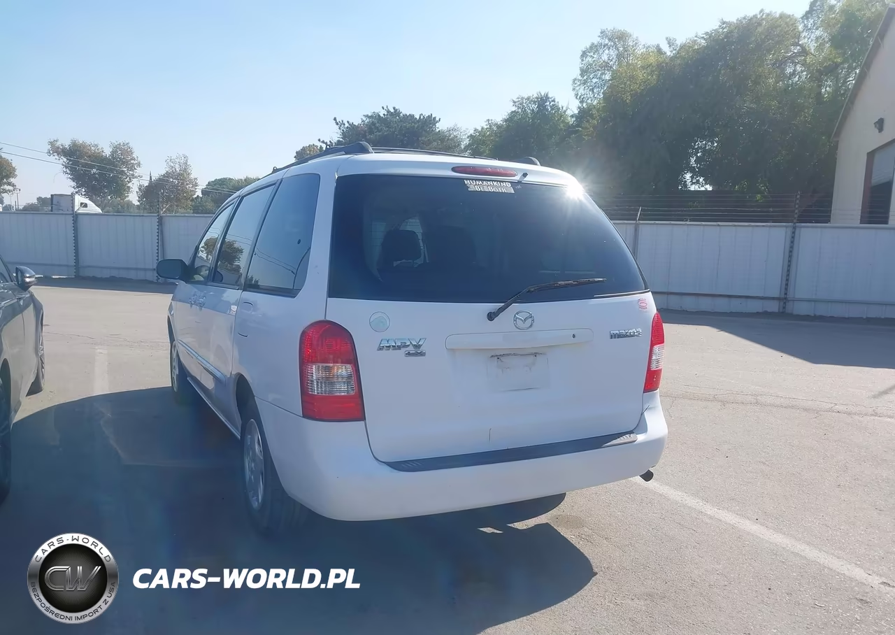 2001 Mazda Mpv Dx-Es-Lx VIN:JM3LW28G210166859 - 3
