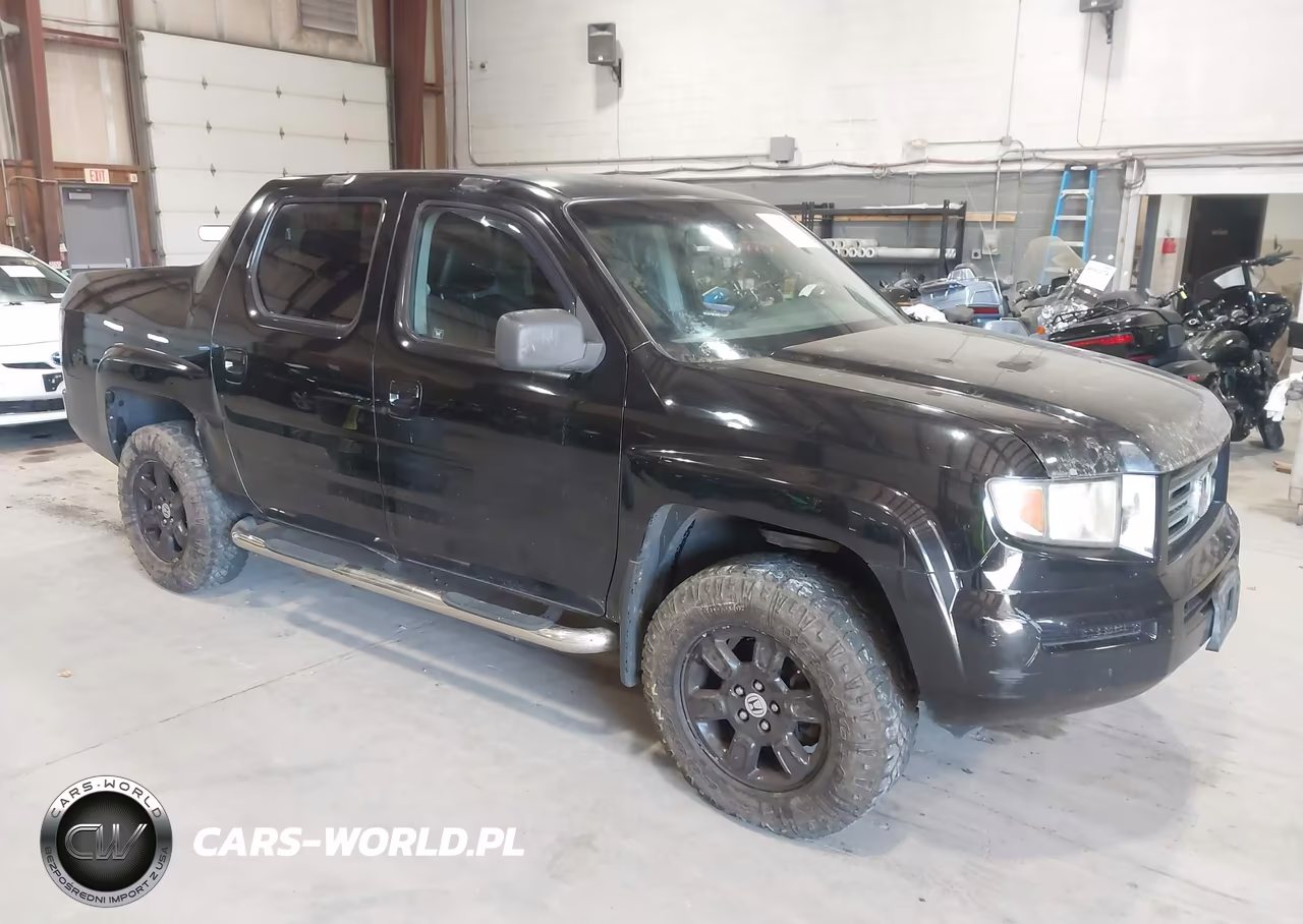 2007 Honda Ridgeline Rts VIN:2HJYK16437H541588 - 1