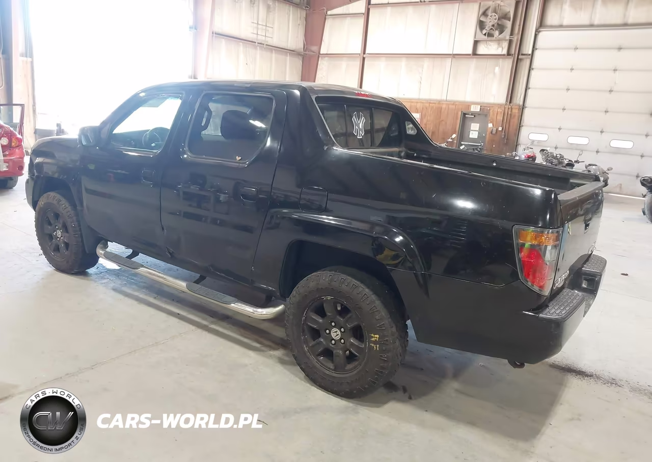 2007 Honda Ridgeline Rts VIN:2HJYK16437H541588 - 3