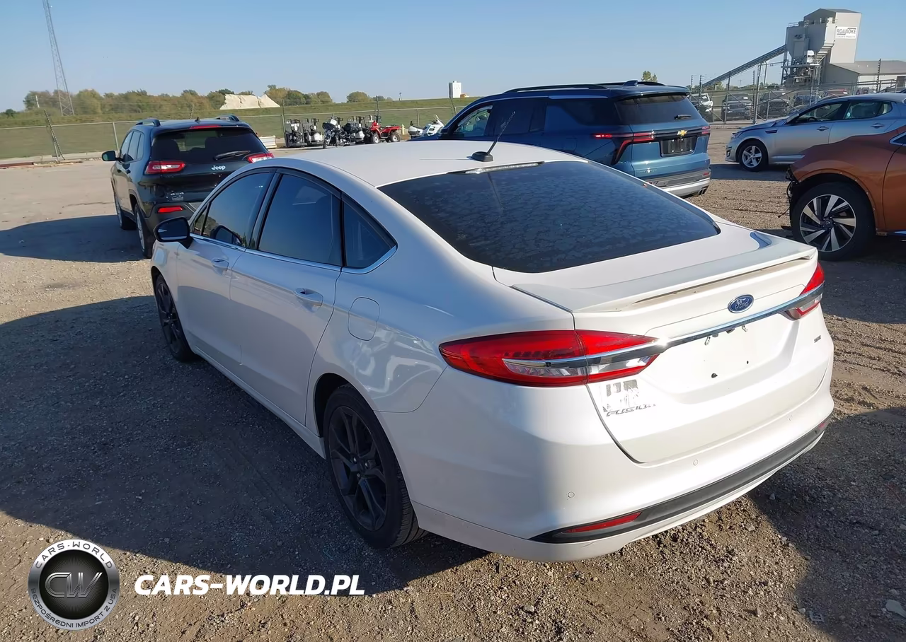 2018 Ford Fusion Se VIN:3FA6P0H77JR174467 - 3