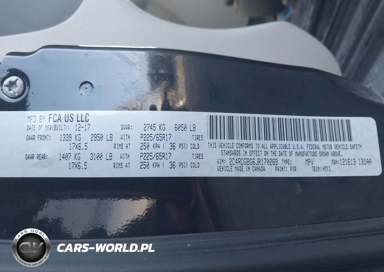 2018 Dodge Grand Caravan Se VIN:2C4RDGBG6JR170269 - 9
