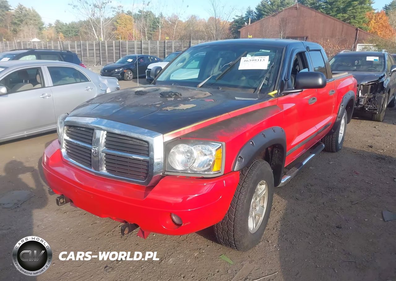 2006 Dodge Dakota Slt VIN:1D7HW48K16S527983 - 2