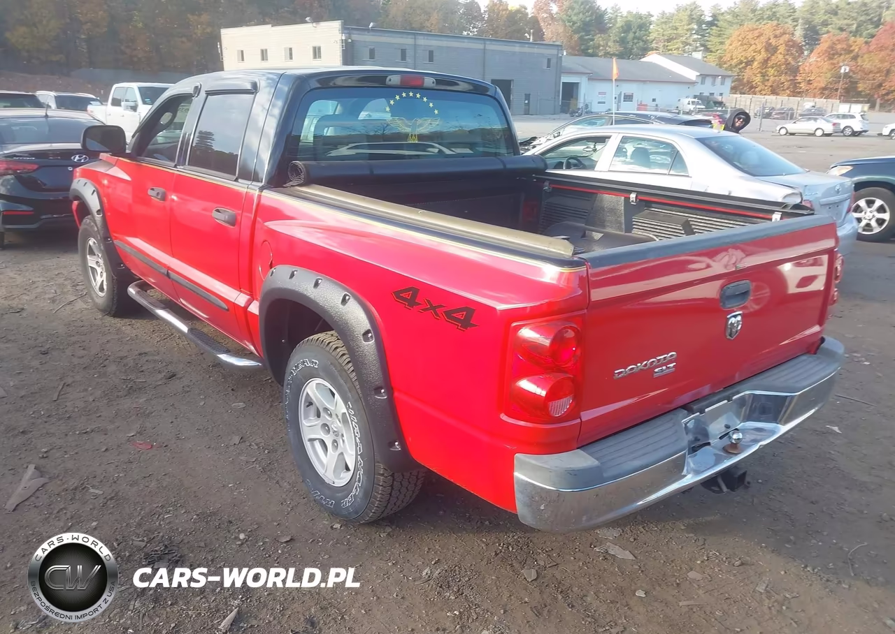 2006 Dodge Dakota Slt VIN:1D7HW48K16S527983 - 3