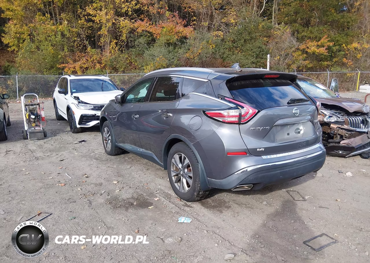 2017 Nissan Murano Sl VIN:5N1AZ2MH7HN185616 - 3