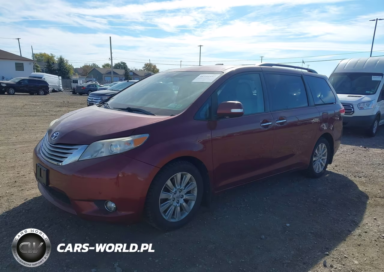 2013 Toyota Sienna Limited 7 Passenger VIN:5TDDK3DC8DS070835 - 2