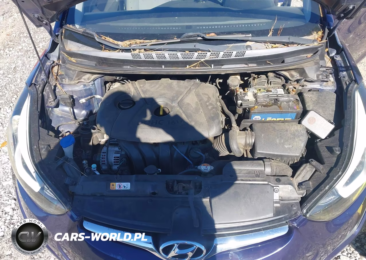 2014 Hyundai Elantra Se VIN:5NPDH4AE8EH468760 - 10