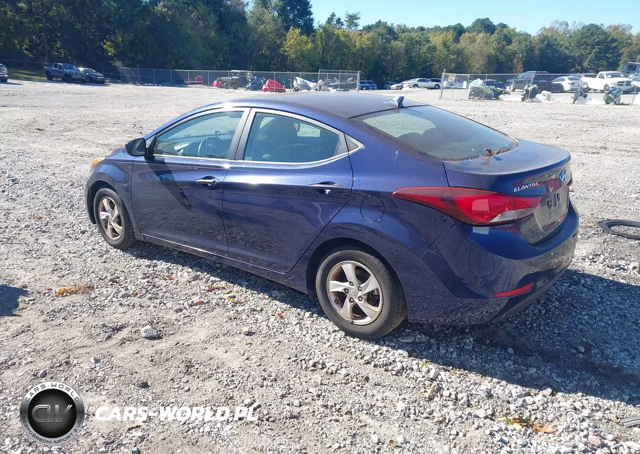 2014 Hyundai Elantra Se VIN:5NPDH4AE8EH468760 - 3
