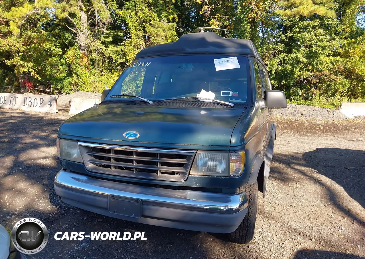 1996 Ford Econoline E150 Van VIN:1FDEE14H2THB40775 - 12