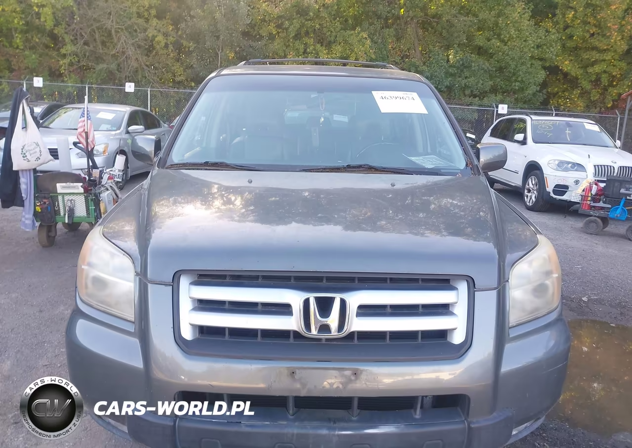 2007 Honda Pilot Ex-L VIN:5FNYF28797B026851 - 12