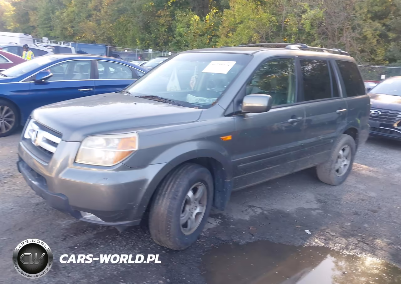 2007 Honda Pilot Ex-L VIN:5FNYF28797B026851 - 2