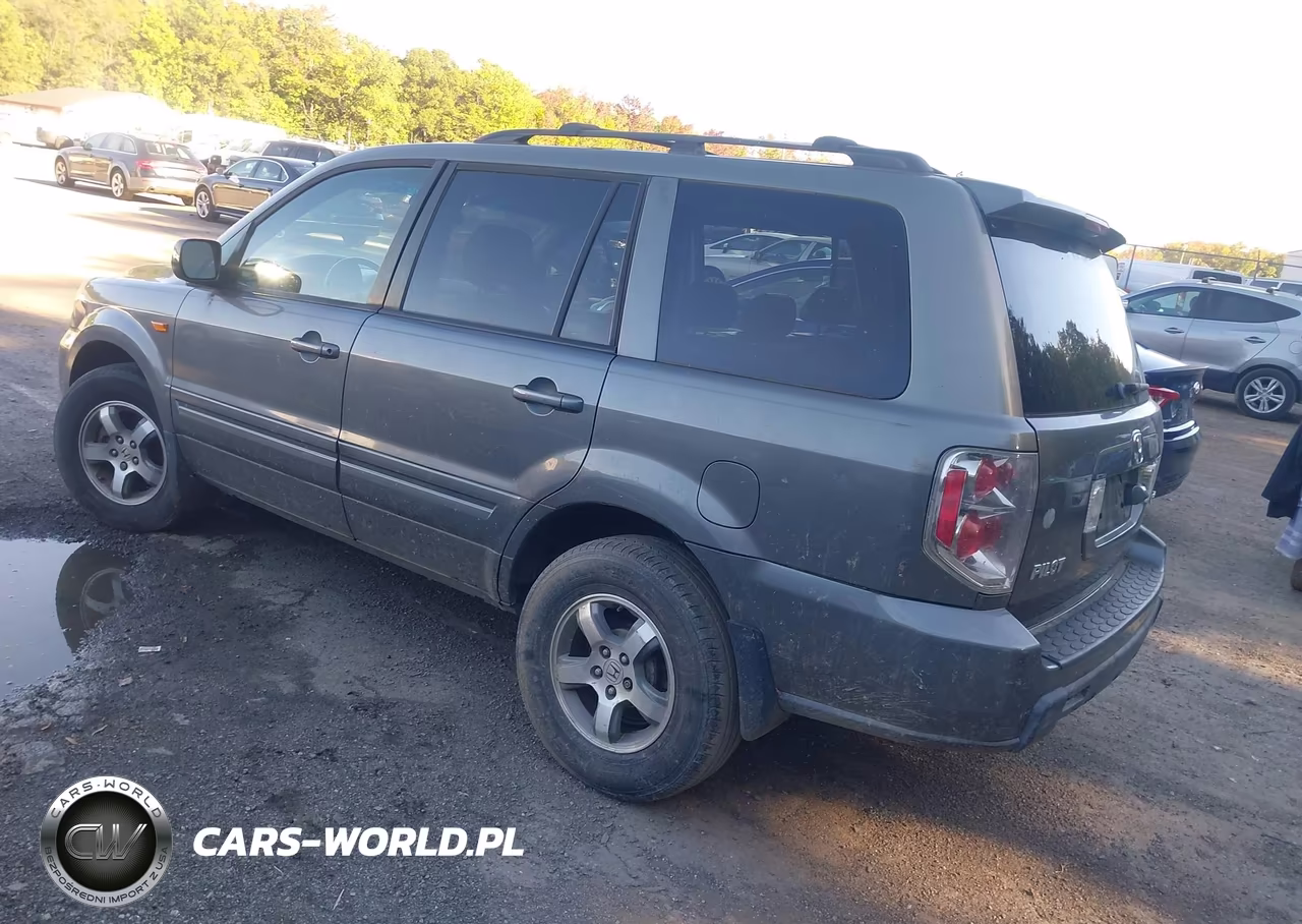 2007 Honda Pilot Ex-L VIN:5FNYF28797B026851 - 3
