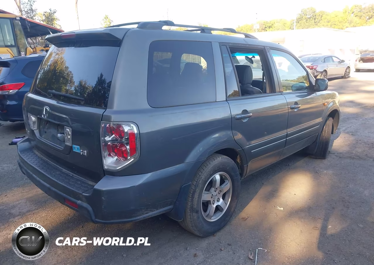 2007 Honda Pilot Ex-L VIN:5FNYF28797B026851 - 4