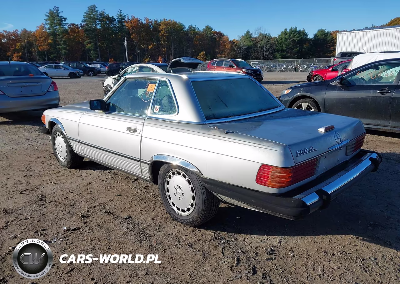 1988 Mercedes-Benz 560 Sl VIN:WDBBA48D0JA088627 - 3