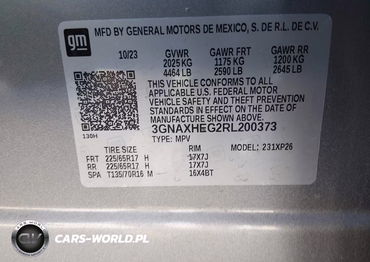 2024 Chevrolet Equinox Fwd Ls VIN:3GNAXHEG2RL200373 - 9