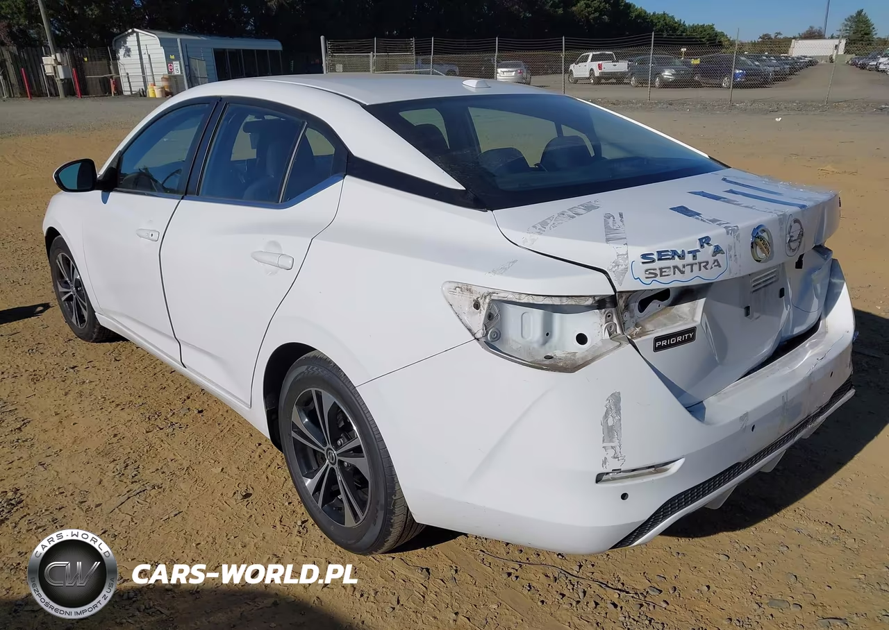 2021 Nissan Sentra Sv Xtronic Cvt VIN:3N1AB8CV2MY301355 - 3