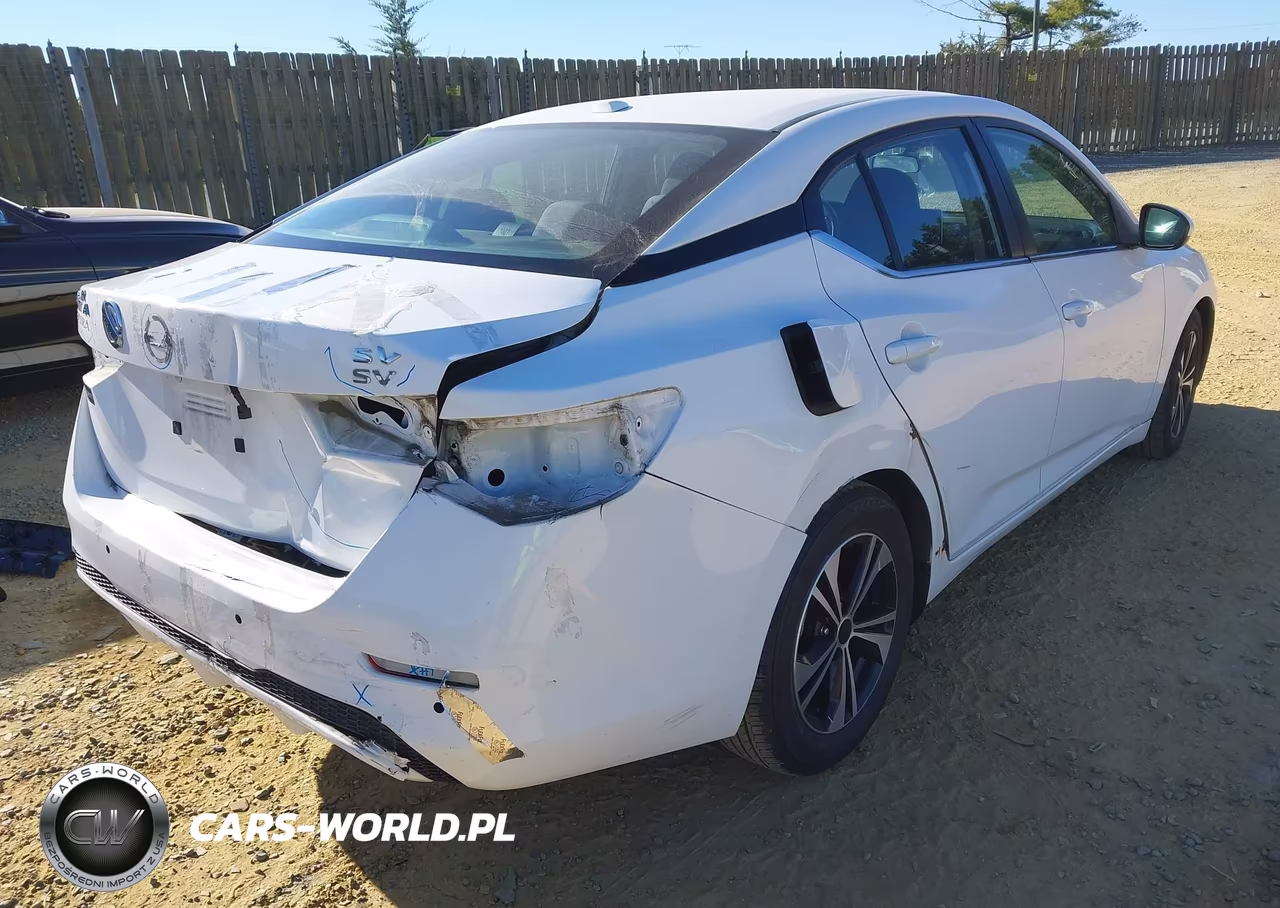 2021 Nissan Sentra Sv Xtronic Cvt VIN:3N1AB8CV2MY301355 - 4