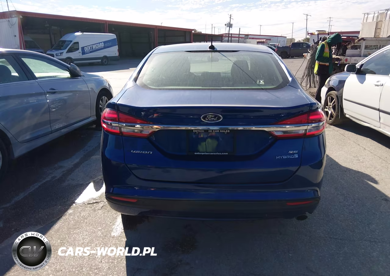 2017 Ford Fusion Hybrid Se VIN:3FA6P0LU4HR324963 - 16