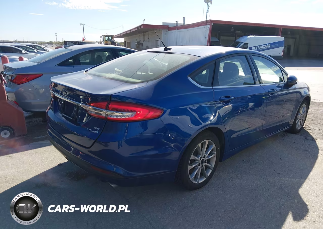 2017 Ford Fusion Hybrid Se VIN:3FA6P0LU4HR324963 - 4
