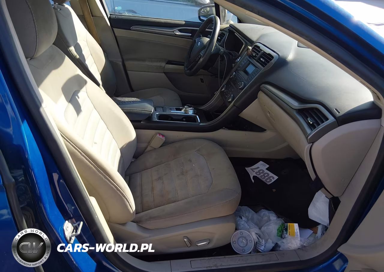 2017 Ford Fusion Hybrid Se VIN:3FA6P0LU4HR324963 - 5