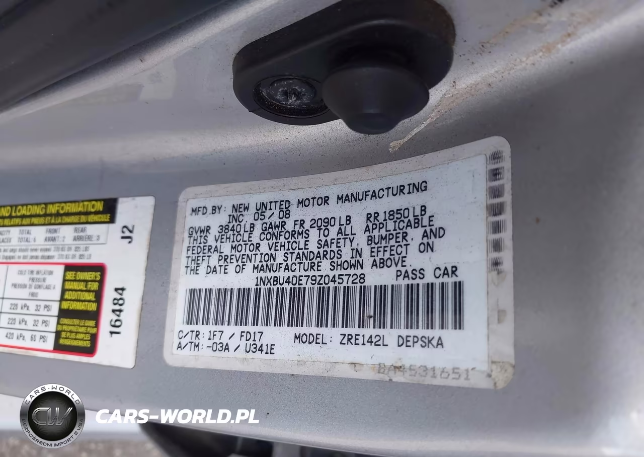 2009 Toyota Corolla S VIN:1NXBU40E79Z045728 - 9
