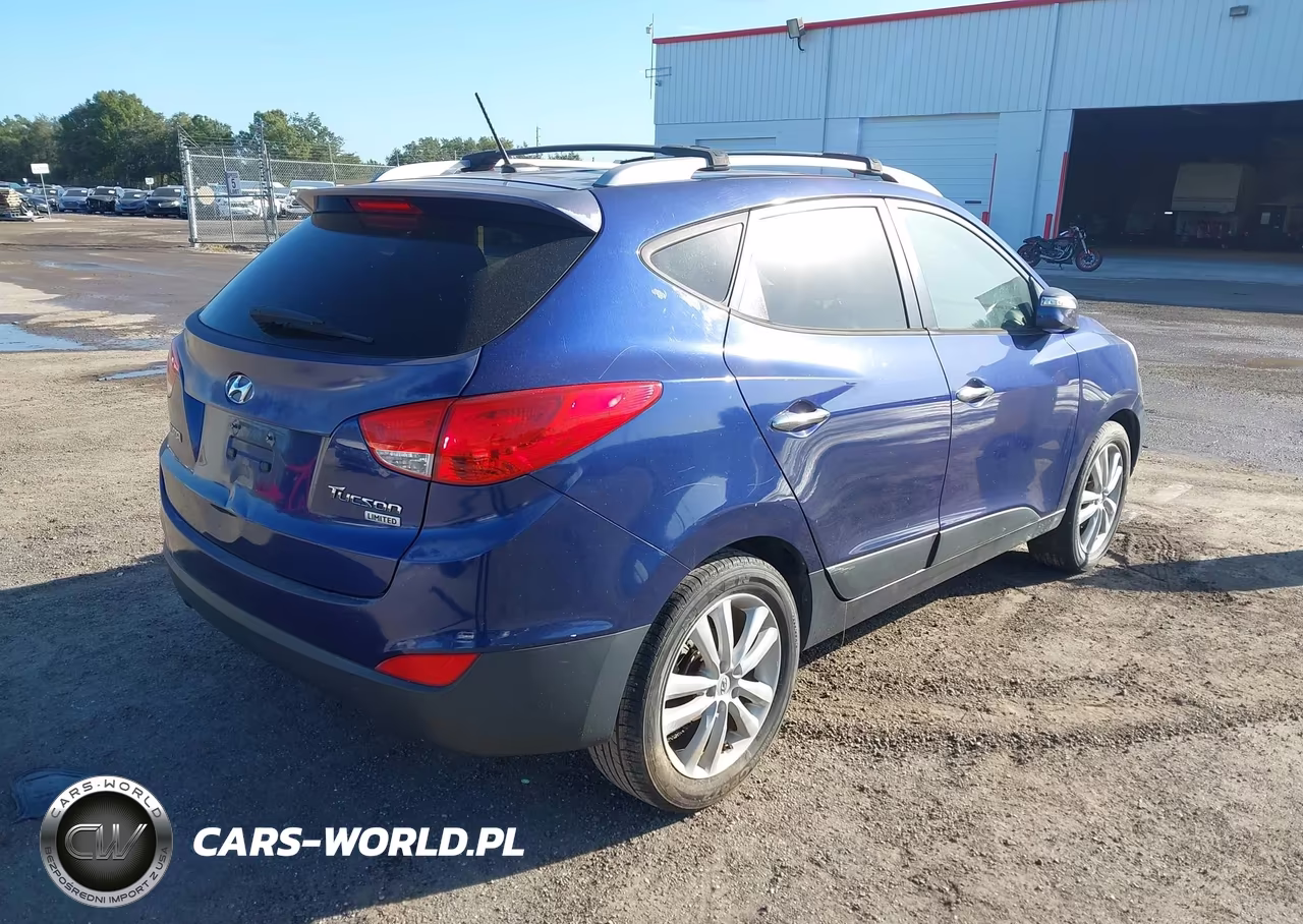 2012 Hyundai Tucson Limited VIN:KM8JU3AC9CU404667 - 4