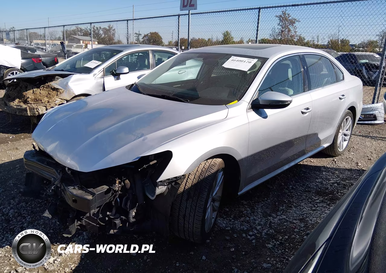 2018 Volkswagen Passat 2.0T Se VIN:1VWBA7A3XJC009504 - 2