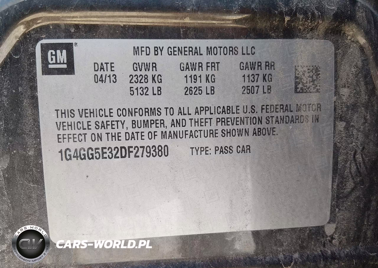 2013 Buick Lacrosse Premium 1 Group VIN:1G4GG5E32DF279380 - 9