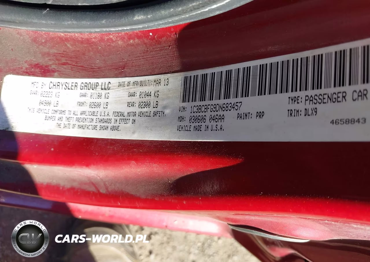 2013 Chrysler 200 Limited VIN:1C3BCBFG9DN683457 - 9