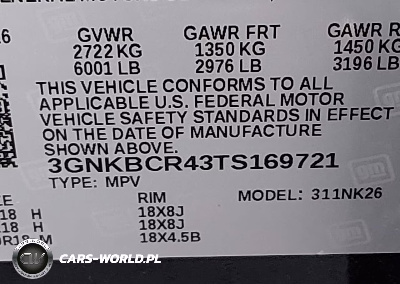 2026 Chevrolet Blazer Lt VIN:3GNKBCR43TS169721 - 9