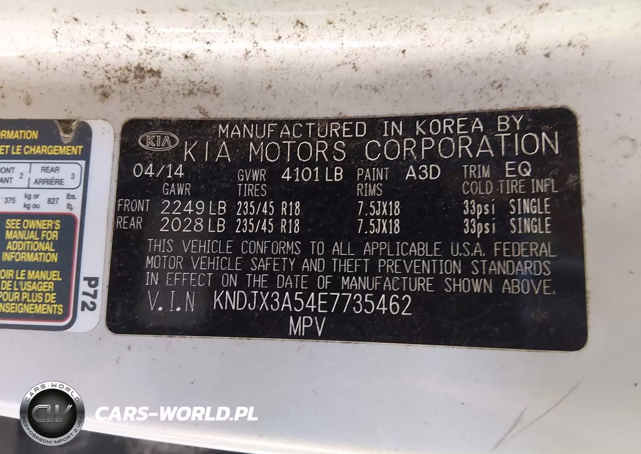 2014 Kia Soul ! VIN:KNDJX3A54E7735462 - 9