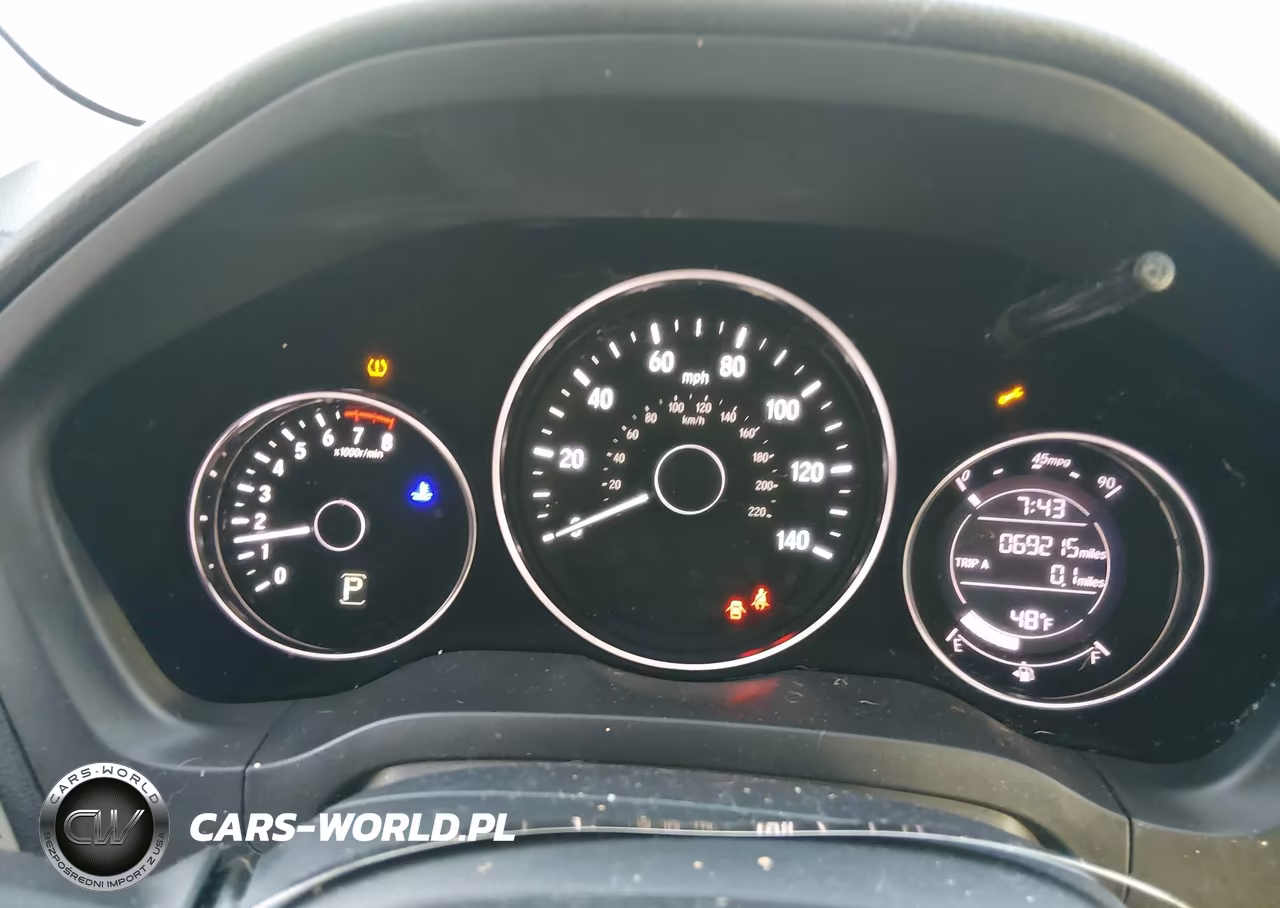 2020 Honda Hr-V Awd Lx VIN:3CZRU6H35LG703021 - 7