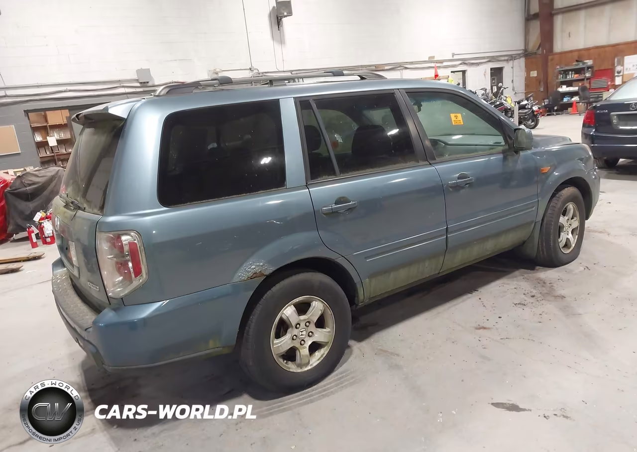 2006 Honda Pilot Ex-L VIN:2HKYF18656H515216 - 4