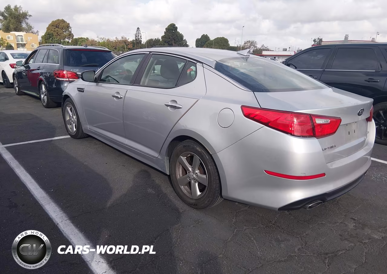 2015 Kia Optima Lx VIN:5XXGM4A71FG395450 - 3