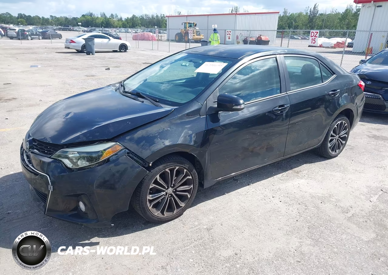 2016 Toyota Corolla S Plus VIN:5YFBURHE7GP558168 - 2