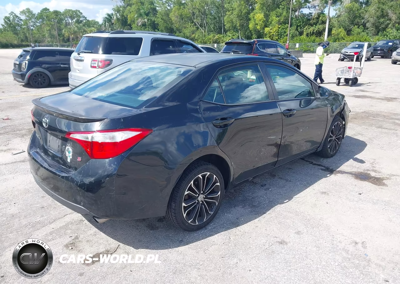 2016 Toyota Corolla S Plus VIN:5YFBURHE7GP558168 - 4
